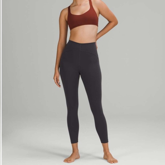 Lululemon InStill High Rise Tight 25” in Black Graphite Sz 6 - Picture 3 of 9